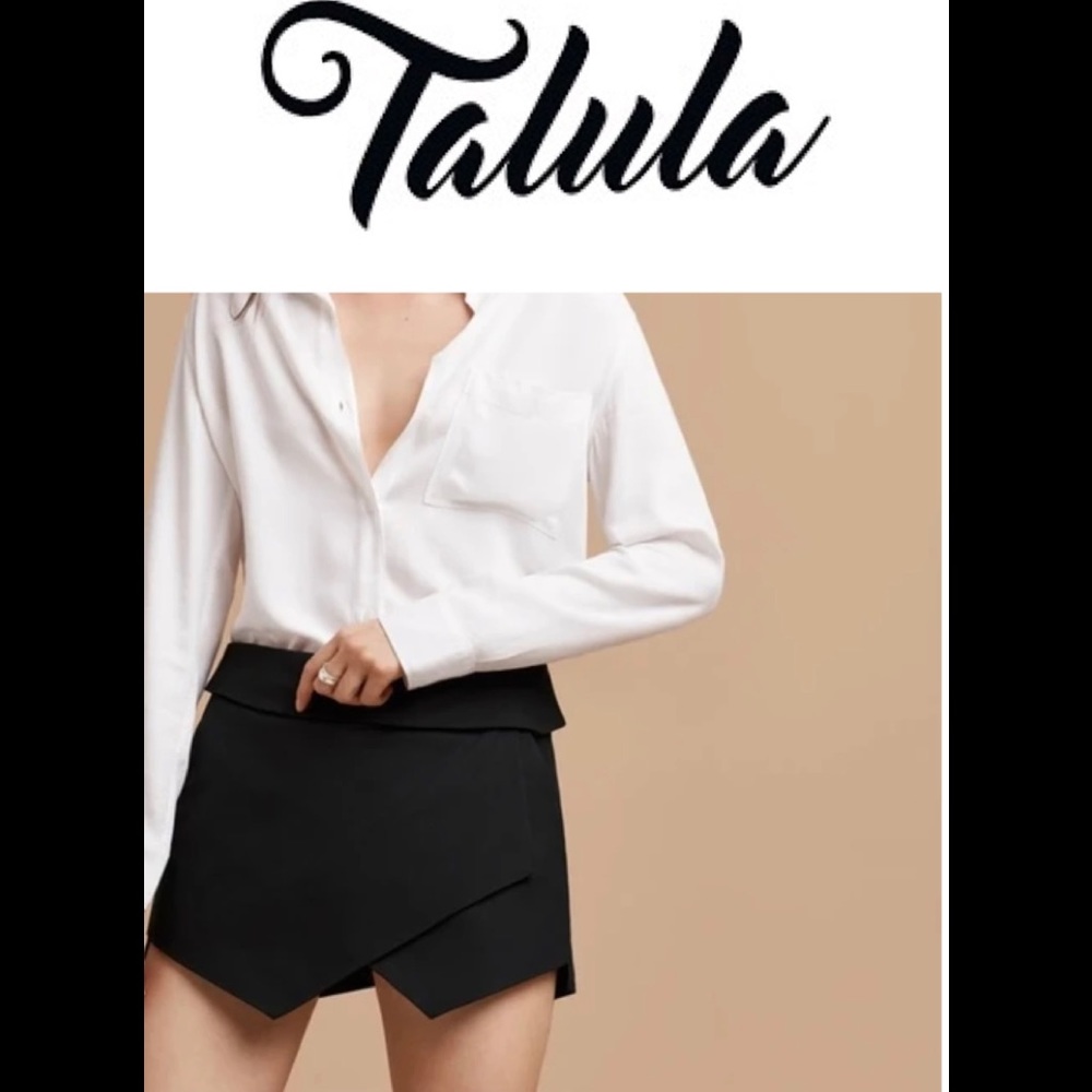 Aritzia Talula Black Skirt